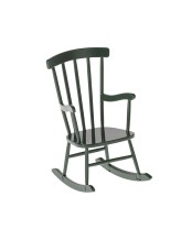 maileg rocking chair, mouse - dark green | Kinderfeestwinkel | Speelgoedwinkel | Feestwinkel | Kinderwinkel | Amsterdam