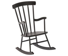 maileg rocking chair, mini - anthracite | Kinderfeestwinkel | Speelgoedwinkel | Feestwinkel | Kinderwinkel | Amsterdam