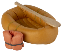 maileg rubber boat, mouse