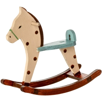 maileg rocking horse, mouse - spotted | Kinderfeestwinkel | Speelgoedwinkel | Feestwinkel | Kinderwinkel | Amsterdam