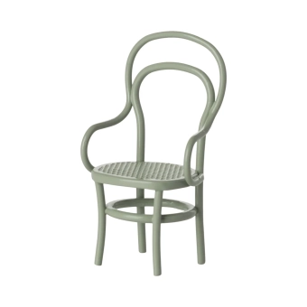 maileg vintage chair, mouse - mint