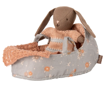 maileg carry cot, micro