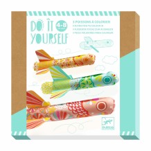 djeco knutselset - koinobori vissen | Kinderfeestwinkel | Speelgoedwinkel | Feestwinkel | Kinderwinkel | Amsterdam