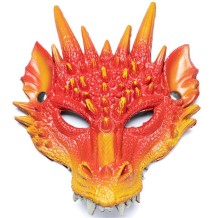 dragon mask - red