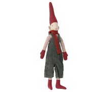 maileg mini pixy boy with green overalls | Kinderfeestwinkel | Speelgoedwinkel | Feestwinkel | Kinderwinkel | Amsterdam