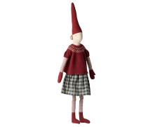maileg mega pixy, dark green - girl