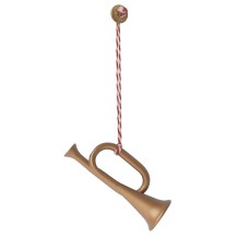 maileg metal ornament, trumpet - gold | Kinderfeestwinkel | Speelgoedwinkel | Feestwinkel | Kinderwinkel | Amsterdam