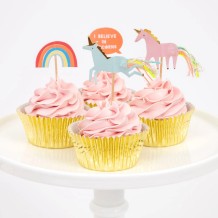 meri meri unicorn cupcake kit (24 st) | Kinderfeestwinkel | Speelgoedwinkel | Feestwinkel | Kinderwinkel | Amsterdam
