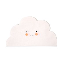 meri meri happy cloud napkins