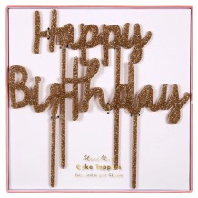 meri meri happy birthday toppers (2 st) | Kinderfeestwinkel | Speelgoedwinkel | Feestwinkel | Kinderwinkel | Amsterdam
