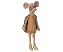 maileg super hero mouse, medium - girl