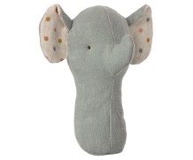 maileg lullaby friends, elephant rattle
