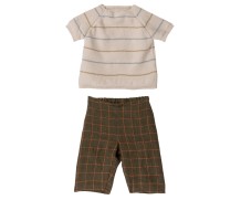 maileg rabbit size 5, pants & knitted sweater