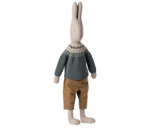 maileg rabbit size 5, pants and knitted sweater | Kinderfeestwinkel | Speelgoedwinkel | Feestwinkel | Kinderwinkel | Amsterda