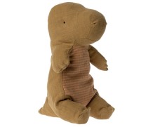 maileg gantosaurus in egg, medium - dark ocher