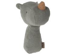 maileg lullaby friends, rhino rattle - pine | Kinderfeestwinkel | Speelgoedwinkel | Feestwinkel | Kinderwinkel | Amsterdam