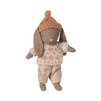maileg winter bunny, micro - brown rose | Kinderfeestwinkel | Speelgoedwinkel | Feestwinkel | Kinderwinkel | Amsterdam