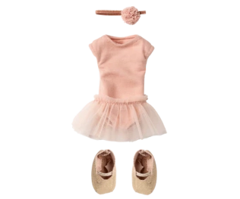 maileg ballet suit and skirt, size 2 - rose | Kinderfeestwinkel | Speelgoedwinkel | Feestwinkel | Kinderwinkel | Amsterdam
