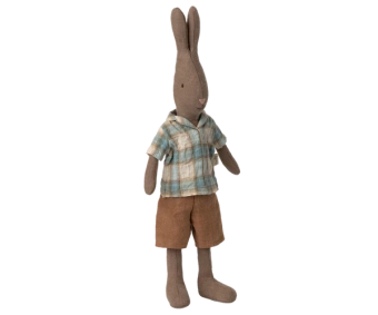 maileg rabbit size 2, brown - shirt and shorts | Kinderfeestwinkel | Speelgoedwinkel | Feestwinkel | Kinderwinkel | Amsterdam