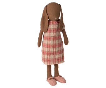 maileg bunny size 3, chocolate brown - dress | Kinderfeestwinkel | Speelgoedwinkel | Feestwinkel | Kinderwinkel | Amsterdam