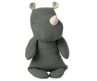 maileg safari friends, rhino, small - pine | Kinderfeestwinkel | Speelgoedwinkel | Feestwinkel | Kinderwinkel | Amsterdam