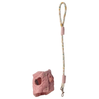 maileg pet supply, harness and leash - rose | Kinderfeestwinkel | Speelgoedwinkel | Feestwinkel | Kinderwinkel | Amsterdam