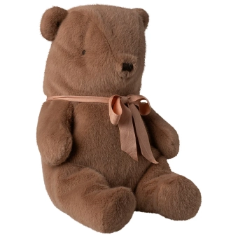 maileg teddy bear plush, medium - soft brown