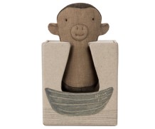 maileg noah's friends, monkey rattle