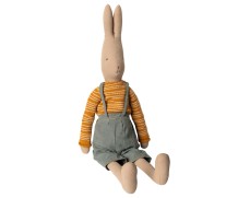 maileg rabbit size 5 in overalls