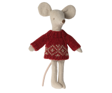 maileg knitted sweater, mum mouse
