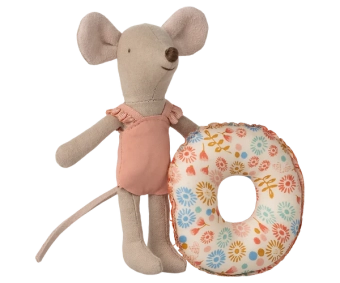 maileg beach mouse with float, little sister - flower | Kinderfeestwinkel | Speelgoedwinkel | Feestwinkel | Kinderwinkel | Am