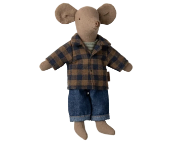 maileg dad mouse - light brown | Kinderfeestwinkel | Speelgoedwinkel | Feestwinkel | Kinderwinkel | Amsterdam