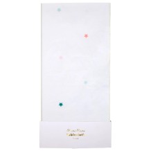 meri meri rainbow stars tablecloth