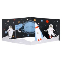 meri meri space concertina card | Kinderfeestwinkel | Speelgoedwinkel | Feestwinkel | Kinderwinkel | Amsterdam