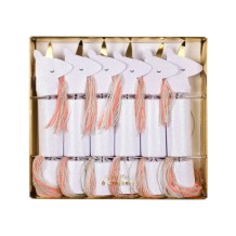 meri meri unicorn glitter crackers