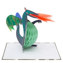 meri meri dragon stand-up card