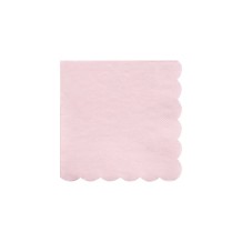 meri meri pale pink simply eco napkins - small