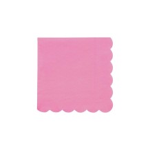 meri meri deep pink simply eco napkins, small (20 st) | Kinderfeestwinkel | Speelgoedwinkel | Feestwinkel | Kinderwinkel | Am