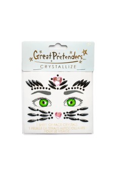 face crystals - black cat | Kinderfeestwinkel | Speelgoedwinkel | Feestwinkel | Kinderwinkel | Amsterdam
