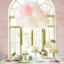 meri meri pink balloon cloud kit