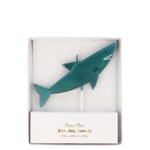 meri meri shark candle