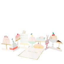 meri meri cake concertina card | Kinderfeestwinkel | Speelgoedwinkel | Feestwinkel | Kinderwinkel | Amsterdam