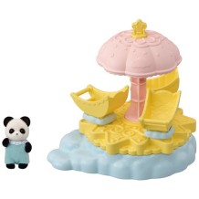 sylvanian families baby carousel