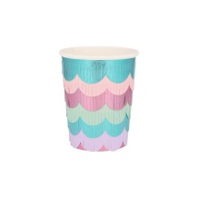 meri meri mermaid scalloped fringe cups | Kinderfeestwinkel | Speelgoedwinkel | Feestwinkel | Kinderwinkel | Amsterdam