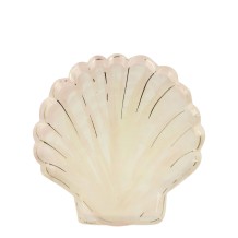 meri meri watercolor glam shell plates