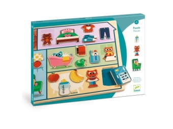 djeco puzzel - house (22 st) | Kinderfeestwinkel | Speelgoedwinkel | Feestwinkel | Kinderwinkel | Amsterdam
