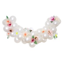 meri meri floral balloon garland kit