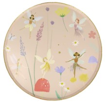 meri meri fairy dinner plates 