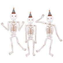 meri meri vintage giant jointed skeletons