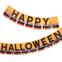 meri meri halloween fringe garland